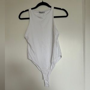 NWT Zara white bodysuit - size medium